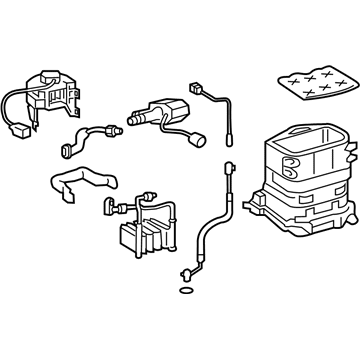 Toyota 88502-60350 Cooler Assembly