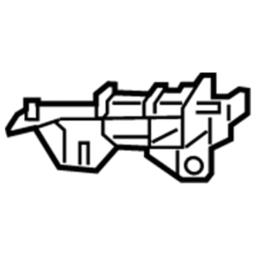 Mopar 68381152AA Bracket-FASCIA
