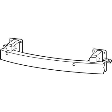 Mopar 5303700AD REINFMNT-Front Bumper
