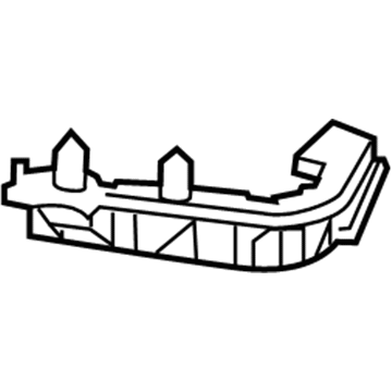 Mopar 68081882AD Bracket-FASCIA