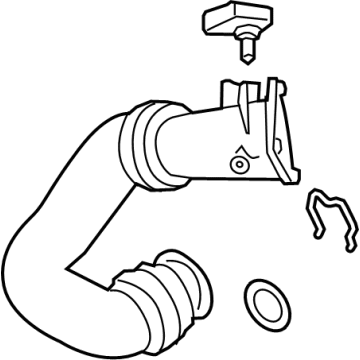 BMW 13-71-8-601-683 Charge Air Line