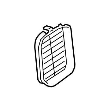 BMW 13-71-8-580-421 INTAKE GRILL