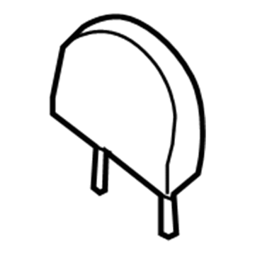 Nissan 88400-9AA1A Headrest Assy-Rear Seat