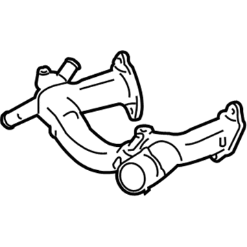 Lexus 16355-38020 Joint, Water By-Pass, Front