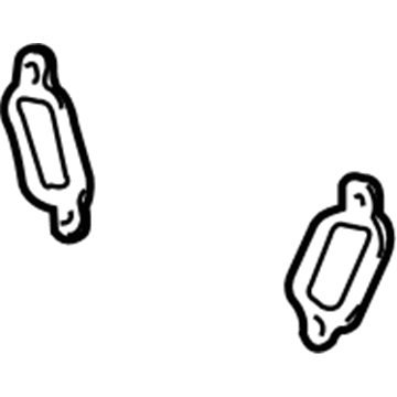 Lexus 16341-38030 Gasket, Water Outlet