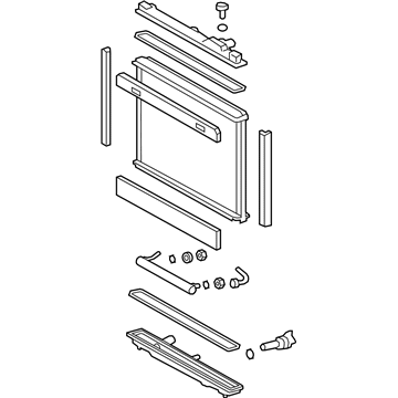 Lexus 16400-38172 Radiator Assembly