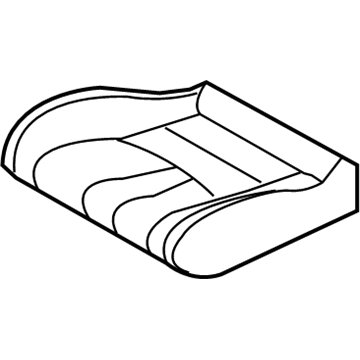 Nissan 87361-CD070 Pad-Front Seat Cushion