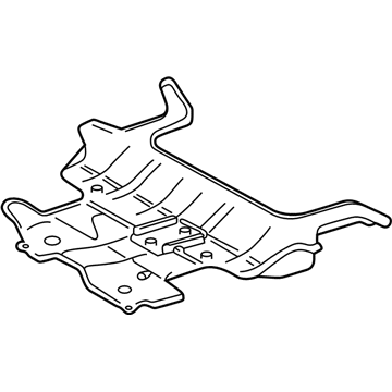 Lexus 51420-60010 Engine Under Cover, No.2