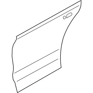Hyundai 77111-S1000 Panel-Rear Door Outer, LH