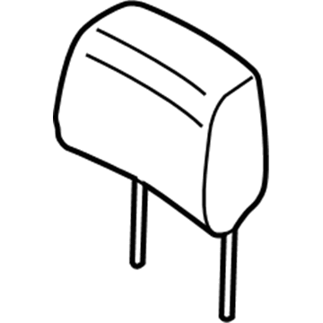 Ford JL3Z-96611A08-A Headrest Pad