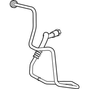 GM 92266422 Oil Outlet Tube