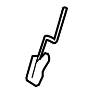 Nissan 88641-EM04A Lock Assy-Rear Seat