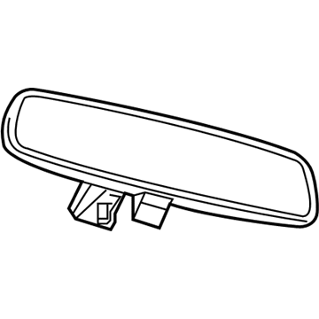 Mopar 68325128AA Inside Rear View Mirror