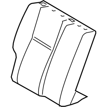 Toyota 71077-0Z400-C1 Seat Back Cover