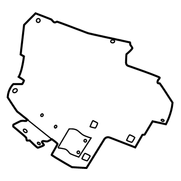 Infiniti 14954-5VG0A Tray-Canister