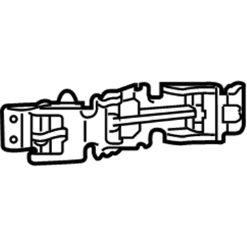 Mopar 68195668AC Rear Door Hinge