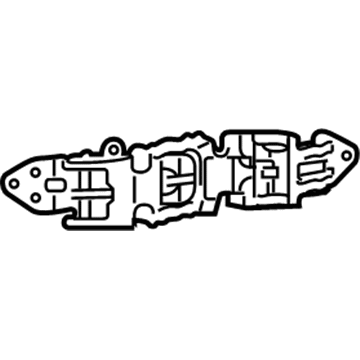 Mopar 68195669AC Rear Door Lower Hinge