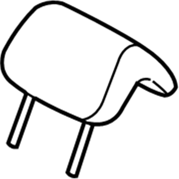 Hyundai 89700-2E000-G8M Headrest Assembly-Rear Seat