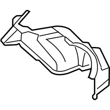 Nissan 84940-ZX70A FINISHER Trunk Side R