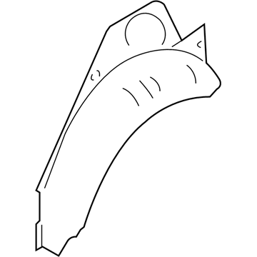 BMW 41-21-7-297-941 Wheel-House Inner Panel, Rear Left