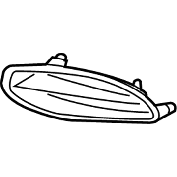 Nissan 62074-1SX0A MOULDING-Front Bumper, RH