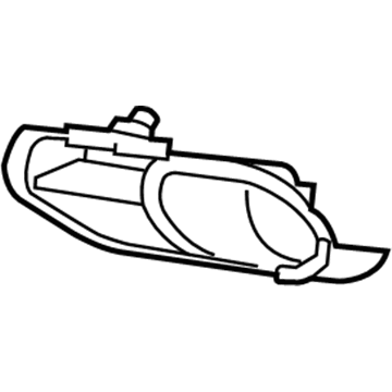 Nissan 62074-1GR0A MOULDING-Front Bumper, RH