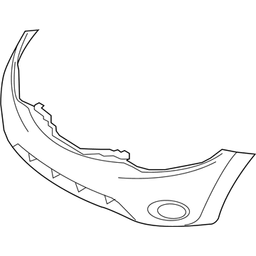 Nissan FBM22-1AA0J Face Front Bumper
