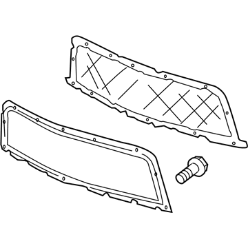 GM 25891997 Lower Grille