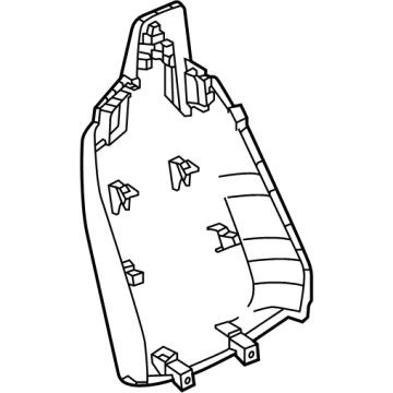 GM 86804162 PANEL ASM-F/SEAT BK FIN *BLACK