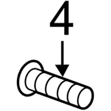 GM 9599302 Wheel Bolt