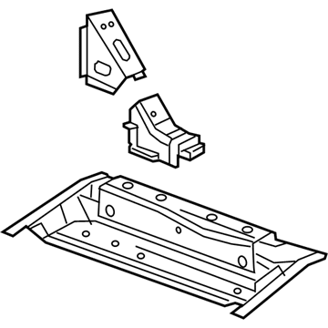 GM 23352178 Rear Crossmember