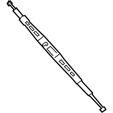 Hyundai 98351-2S000 Wiper Blade Rubber Assembly(Drive)