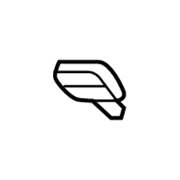 GM 22737682 Lock Pillar Trim Cap