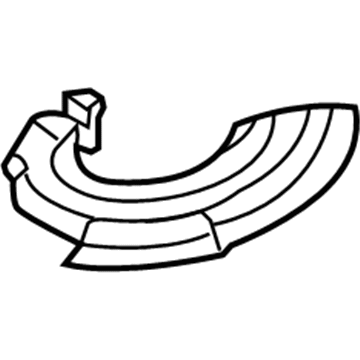 Kia 54633J5000 Pad-Front Spring, Lower