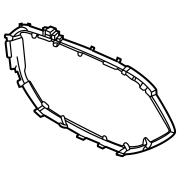 BMW 63-14-5-A89-2D7 RADIATOR GRILLE, ILLUMINATED:639900