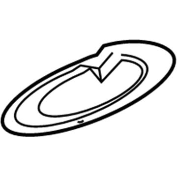 Hyundai 54633-2B000 Front Spring Pad, Lower