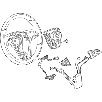 GM 42769607 Steering Wheel