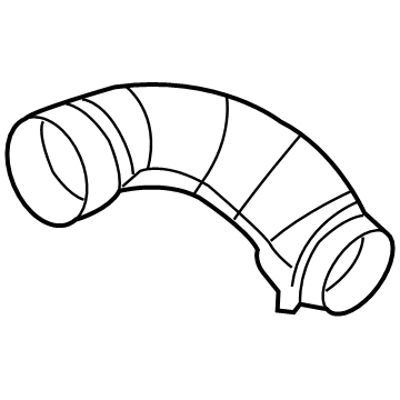 Nissan 16554-3LM1A Air Duct