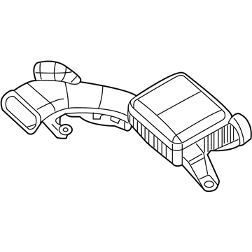 Nissan 16554-3LM0A Air Duct