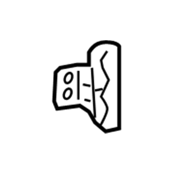 Toyota 61619-52020 Quarter Panel Reinforcement