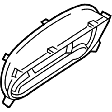 Hyundai 94110-25010 Bezel-Cluster Meter