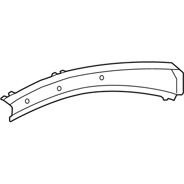 BMW 41-21-7-298-007 Reinforcement, Interior Roof Frame, Left