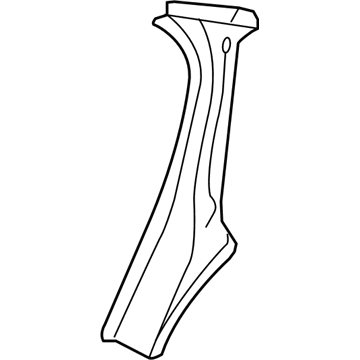 BMW 41-21-7-298-003 C-Pillar Support, Left