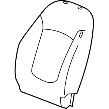 GM 42428796 Seat Back Pad