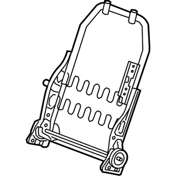 GM 42817151 FRAME ASM-F/SEAT BK