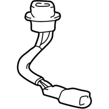 Hyundai 92756-25600 Holder & Wiring Assembly-High Mounted Stop Lamp