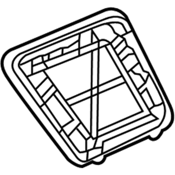 Acura 84680-TX4-A01ZA Lid, Left Rear Side (Sandstorm)