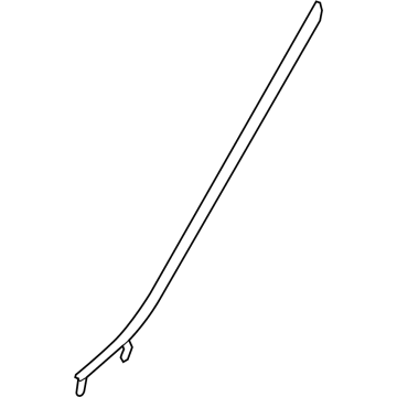 BMW 51-31-7-350-609 Drip Moulding, Left