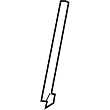 Acura 72231-TX4-A01 Sash, Right Front Door Center (Lower)
