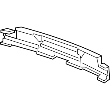 Honda 71570-TA0-A00 Absorber, RR. Bumper